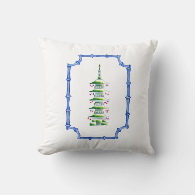 Almofada Christmas Pagoda Accent Pillow (Frente)