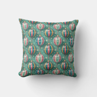 Almofada Christmas Pattern Throw Pillow