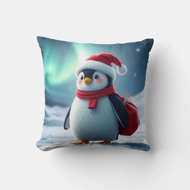 Almofada Christmas penguin (Frente)
