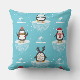 Almofada Christmas Pillow with Iceberg Pattern