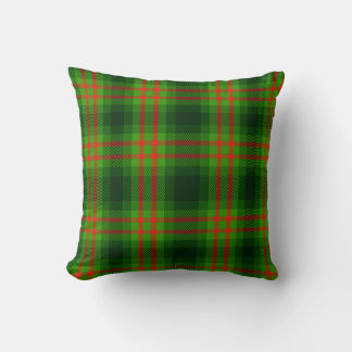 Almofada Christmas Red Green Tartan Plaid Seamless Pattern