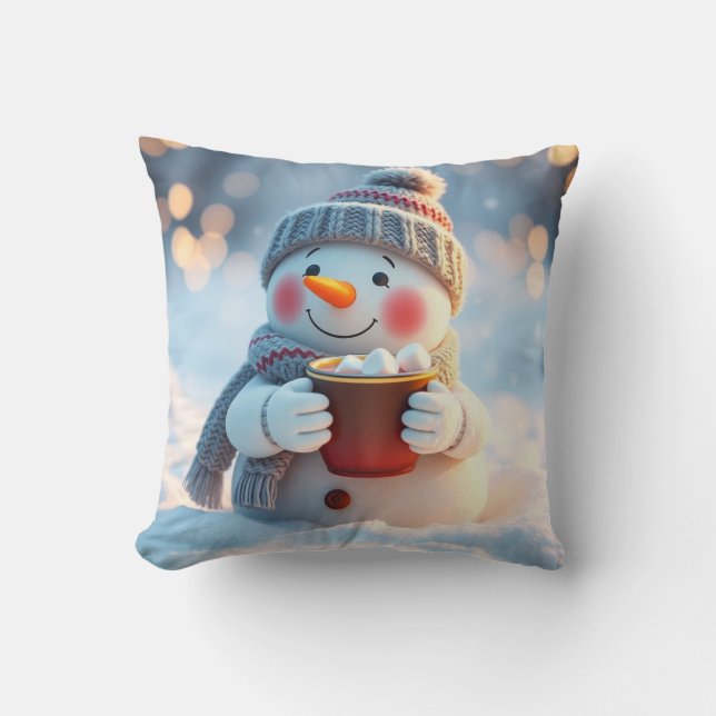 Almofada Christmas snowman (Frente)