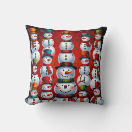 Almofada Christmas snowman pillows