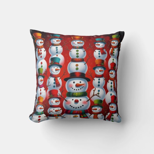 Almofada Christmas snowman pillows (Frente)
