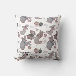 Almofada Christmas Theme baby fleece blanket