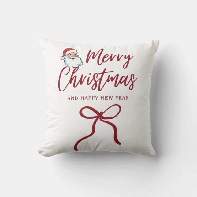 Almofada Christmas Throw Cushion - Cozy Holiday Pillow for  (Frente)