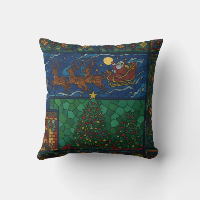 Almofada Christmas Throw Pillow (Verso)