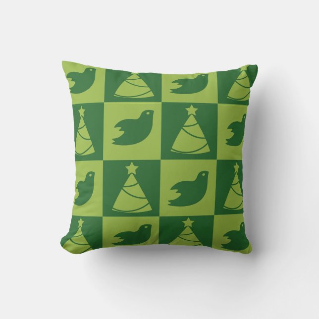 Almofada Christmas Throw Pillow (Frente)