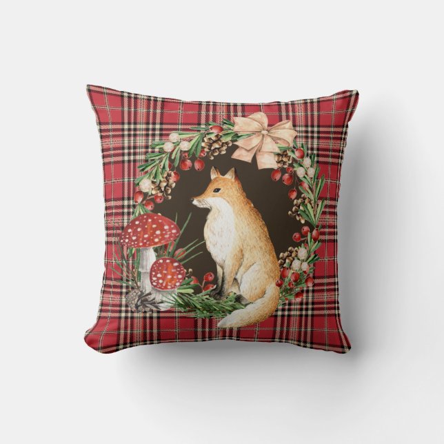Almofada Christmas Throw Pillow 16" x 16" (Frente)