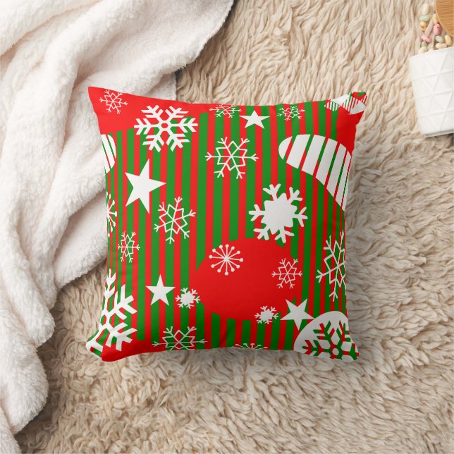 Almofada Christmas Throw Pillow – Joy to the World (Cobertor)
