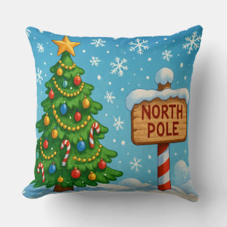Almofada Christmas Tree North Pole Pillow
