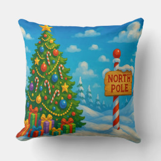 Almofada Christmas Tree North Pole Pillow