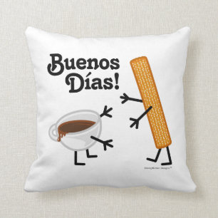 Almofada Churro & chocolate - Buenos Dias!