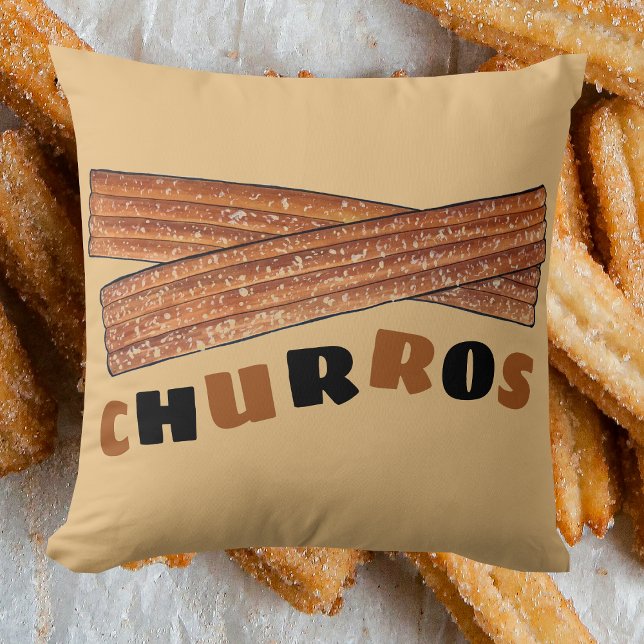 Almofada CHURROS ESPANHA Fried Churro (Churro Pillow)