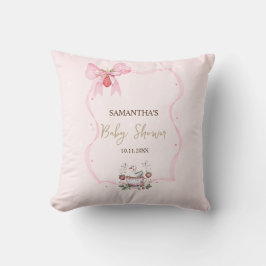 Almofada Chuva de Bebê Morango,Ganso,Arco Moldura Pontos