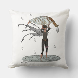 Almofada Chuva Fada De Menino Com Travesseiro decorativo De