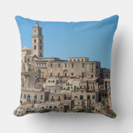 Almofada Cidade de Matera dos di de Sassi em Italia