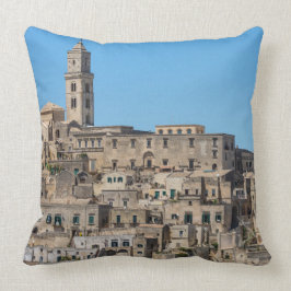 Almofada Cidade de Matera dos di de Sassi em Italia