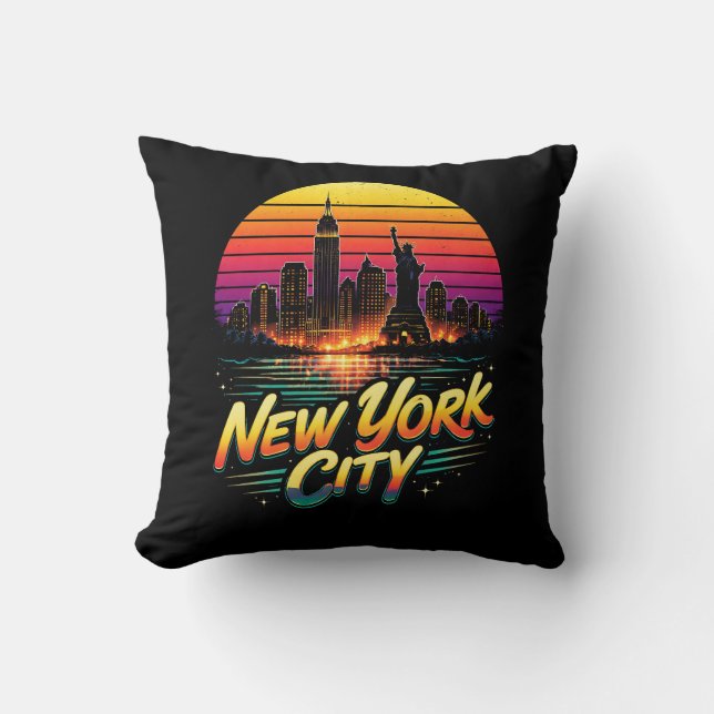 Almofada Cidade de Nova York (Frente)