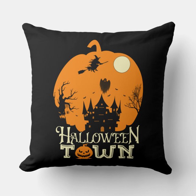 Almofada Cidade do Halloween (Frente)