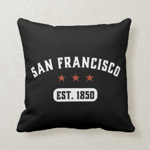 Almofada Cidade retro Califórnia EUA de San Francisco do
