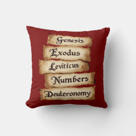 Almofada Cinco Anéis O Estêncil De Corte Pentateuch 6