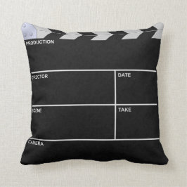 Almofada cinema do clapperboard