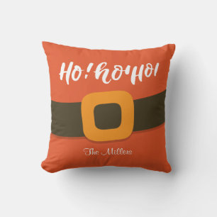Almofada Cinto de Papai Noel Personalizado Ho Ho Ho