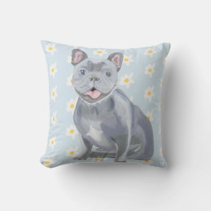 Almofada Cinza azul Frenchie