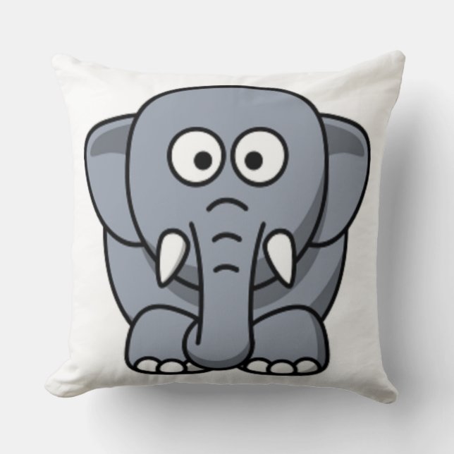 ALMOFADA CINZA ELEPHANT (Frente)