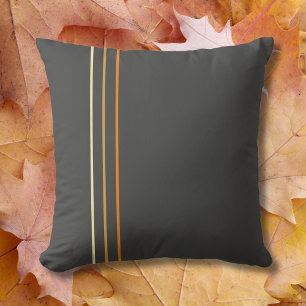 Almofada Cinza Minimalista - Travesseiro decorativo automát