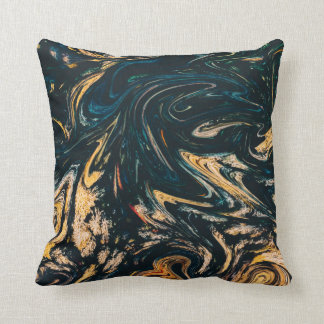 Almofada Cinza Teal Travesseiro decorativo Preto e Verde Br