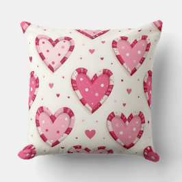 ALMOFADA CINZAS DE CORAÇÕES DE NAMORADOS DE PINCO