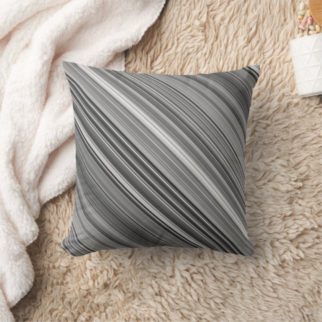 Almofada Cinzas e Xadrezes em tons de cinza (Cobertor)