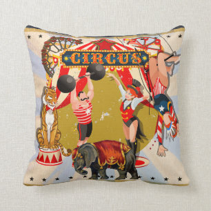 Almofada Circo Retro Vintage