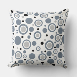 Almofada Círculos Geométricos das Cinzas de Traição