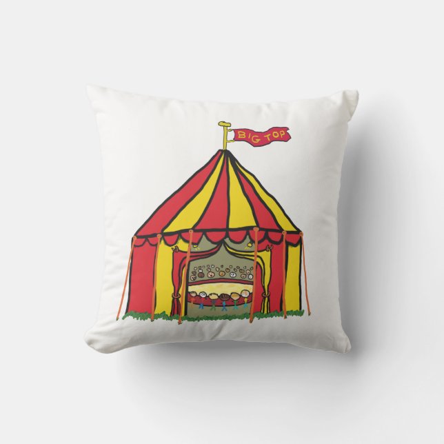 Almofada Circus Big Top Tent (Frente)