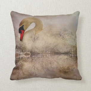 Almofada Cisne à deriva