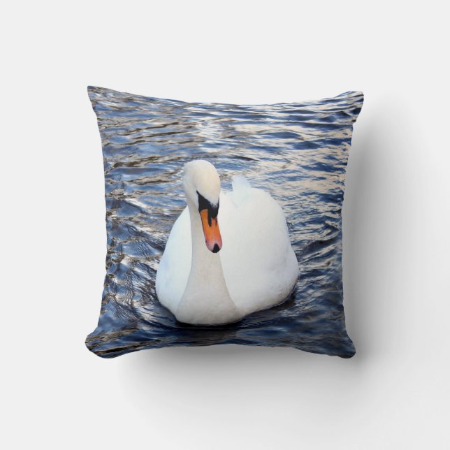 Almofada Cisnes na água (Frente)