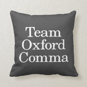Almofada Citação da Polícia Gramática do Time Oxford Co