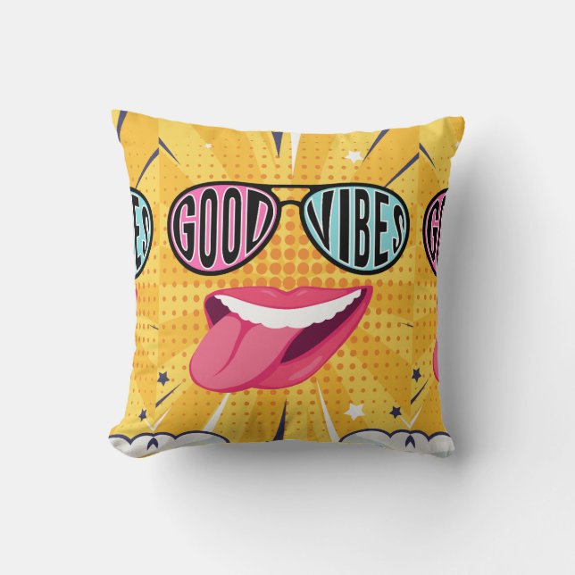 Almofada citação de café da senhora (Frente)