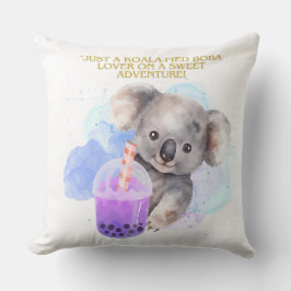 Almofada citação de kohala - apenas aventura de kohala boba