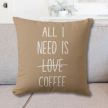 Citação Divertida de Café Simples Minimalista