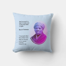 Almofada Citação do Modern HARRIET TUBMAN