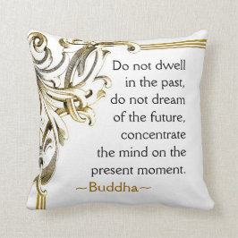 Almofada Citações inspiradas de Buddha