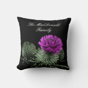 Almofada Clã Escocês da Família Thistle Incrível