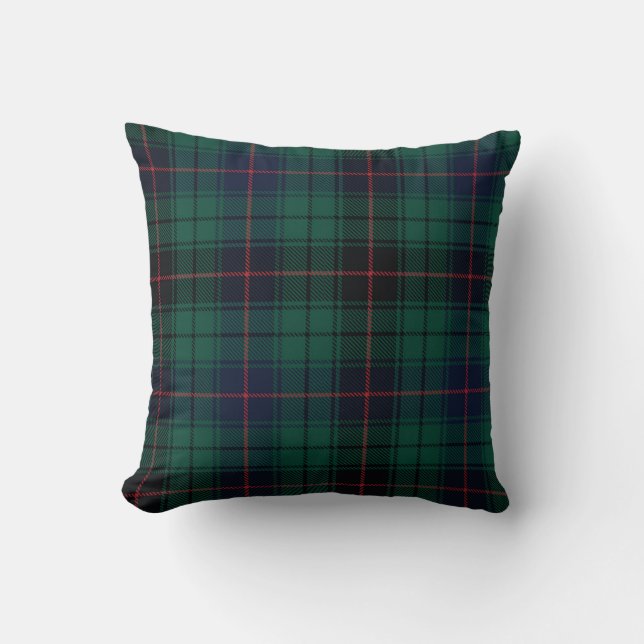 Almofada Clan Davidson Tartan Xadrez (Frente)