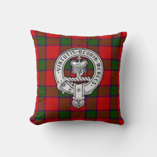 Almofada Clan Donnachaidh (Robertson) Crest & Tartan