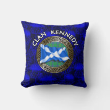 Clan Kennedy Tartan Knot & Flag