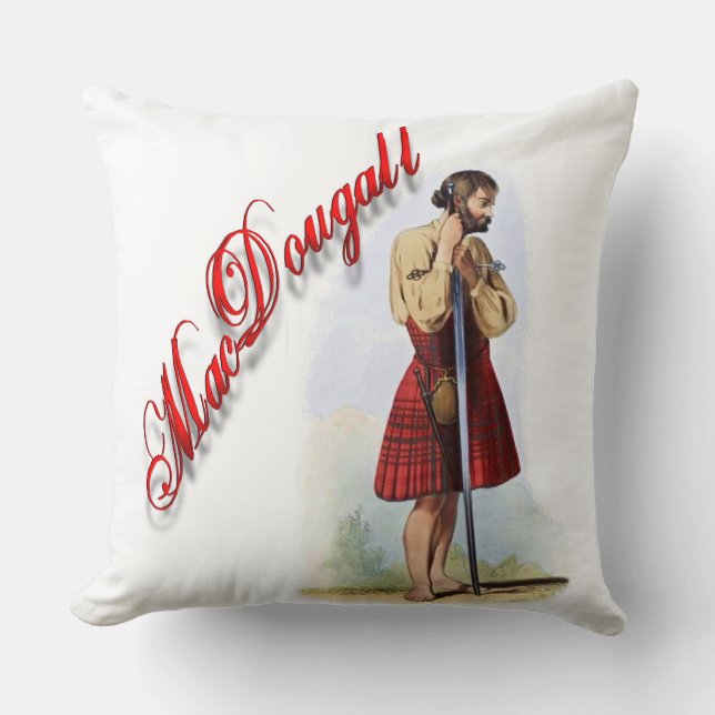 Almofada Clan MacDougall Scottish Dream Travesseiro (Frente)